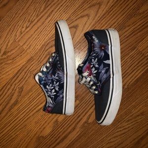 Floral vans
